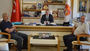 Havza ve Vezirköprü Ziraat Odası Başkanlarından Başkan Özdemir’e ziyaret