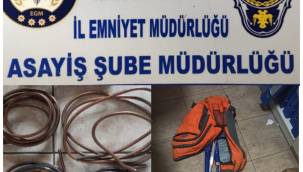 Hırsızlık operasyonunda 3 şüpheliye suçüstü 