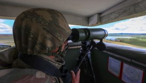 'Hudut kartalları' Gürcistan ve Ermenistan sınırında nöbette