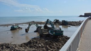 Kastamonu'da selin ardından yürütülen çalışmalar sürüyor
