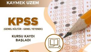 KAYMEK, ücretsiz KPSS kurs kayıtları başladı
