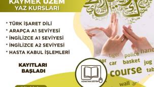 Kaymek Uzem'in kurs kayıtları başladı 