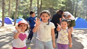 Kayseri Büyükşehir Belediyesi doğa kampları başladı