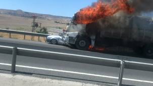 Kayseri'de feci kaza