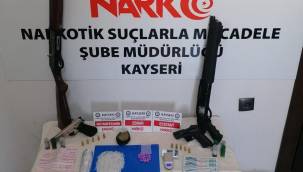 Kayseri'deki Narkotik operasyonunda 15 gözaltı 