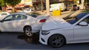 Kayseri'deki zincirleme kazada 7 araç birbirine girdi