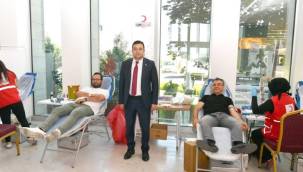 Kayseri OSB'den Kızılay'a kan bağışı 