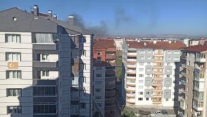 Kayseri'de binada çıkan yangında 5 kişi dumandan etkilendi