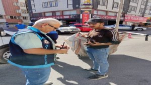 Kayseri'de hurda toplayanlara denetim