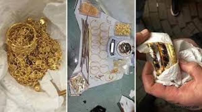 Kayseri'de sahte altınla alışveriş yaptıkları iddiasıyla 2 zanlı yakalandı