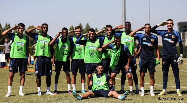 Kayserispor çift idman yapacak
