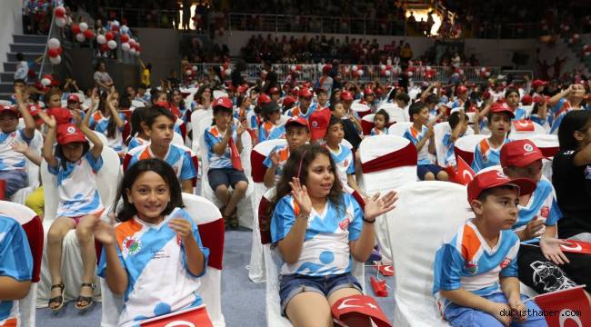 Kepez’in yaz spor okullarına coşkulu açılış