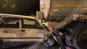 Kırıkkale'de 2 otomobilin çarpıştığı kazada bir kişi yaralandı