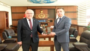 KMÜ Rektörü Ak, Cumhuriyet Başsavcısı Akdoğan'ı ziyaret etti