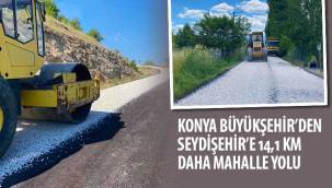 Konya Büyükşehir’den Seydişehir’e 14.1 Km Daha Mahalle Yolu