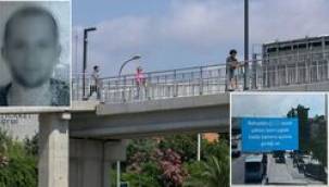 Maltepe’de üst geçitte soyunan sapık, kadına saldırdı