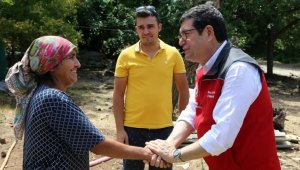 Marmaris'teki yangında tedbir amaçlı evleri tahliye edilen vatandaşlar yetkililere minnettar