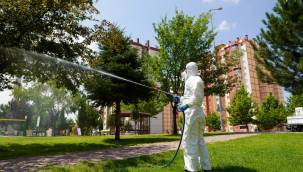 Melikgazi Belediyesi, mahallelerdeki temizlik çalışmalarını sürdürüyor 