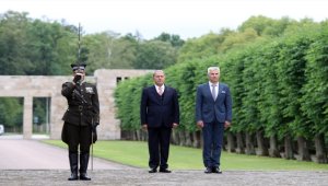 Milli Savunma Bakanı Akar, Letonya'da