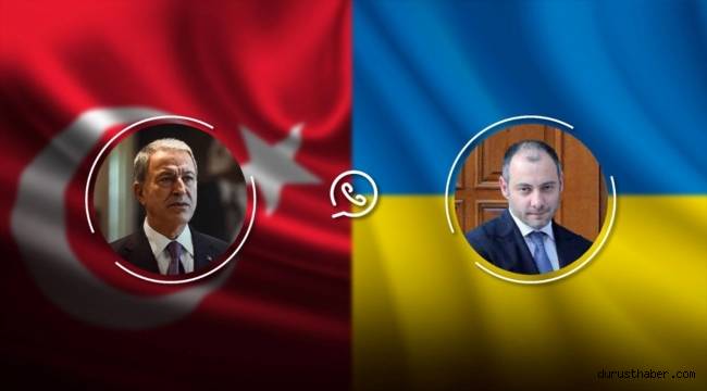 Milli Savunma Bakanı Akar, Ukrayna Altyapı Bakanı Kubrakov ile görüştü