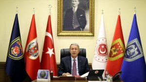 Milli Savunma Bakanı Akar, Ukraynalı bakanlar ile "tahıl sevkiyatı" hazırlıklarını görüştü