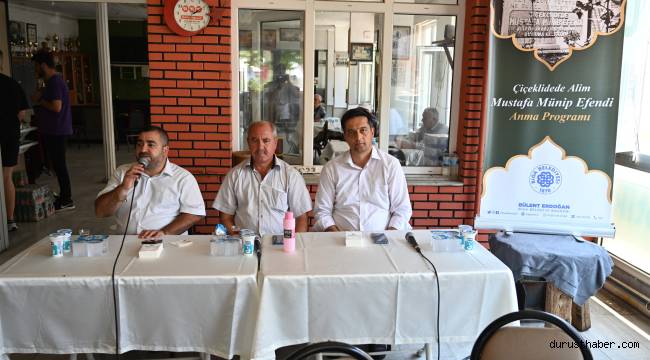 Mustafa Münip Efendi Dualarla Anıldı