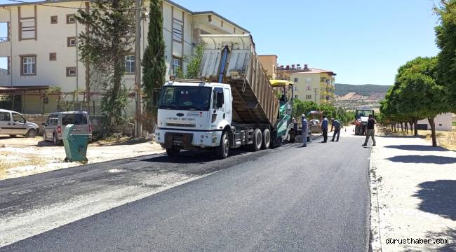 Pazarcık’ta Mehmet Özdal Caddesi Yenileniyor
