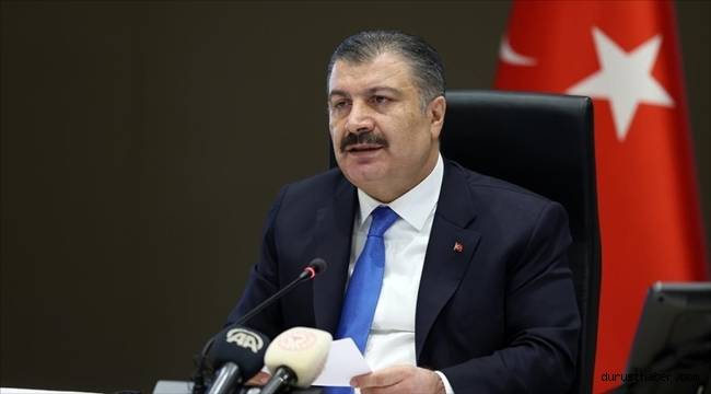 Sağlık Bakanı Koca'dan Bolu'da içme suyundan etkilenenlere ilişkin açıklama
