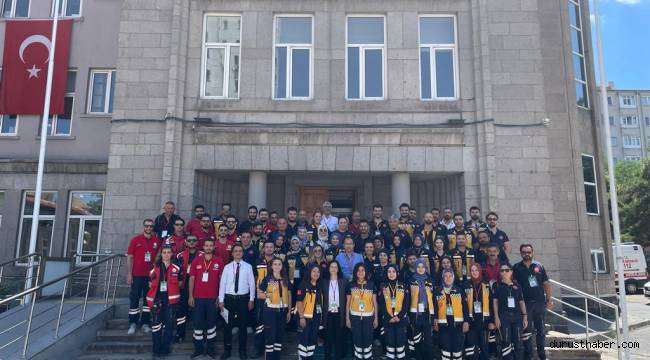 Sağlık personelleri Cumhurbaşkanı Erdoğan için hazır