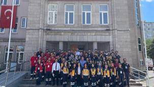 Sağlık personelleri Cumhurbaşkanı Erdoğan için hazır 