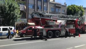 Sahabiye’de yangın 