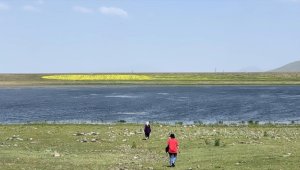 Sarıkamış'taki Asboğa Gölü ziyaretçilerini bekliyor