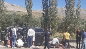 Sarız’da trafik kazası: 1 ölü 2 yaralı