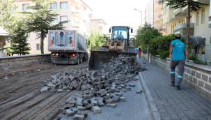 Şehit Ömer Halisdemir caddesinde çalışmalar başladı