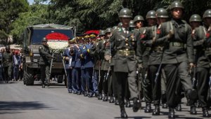 Şehit Piyade Uzman Çavuş Enes Özgül son yolculuğuna uğurlandı
