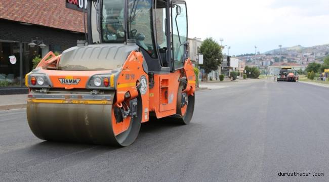 Serdivan'a 7 Ayda 16,5 Km Asfalt