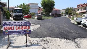Serdivan’da Asfalt Çalışmaları Devam Ediyor