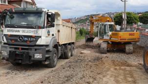 Serdivan’da Asfalt Çalışmaları Hız Kesmiyor