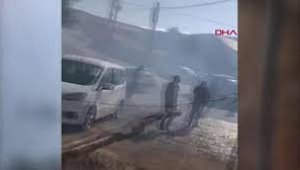 Sivas'ta köyde çıkan yangında evi, ahırları ve garajı yanan kişi yaşadıklarını anlattı