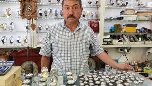 Tarihi saatler antika severlerin ilgi odağı oluyor 