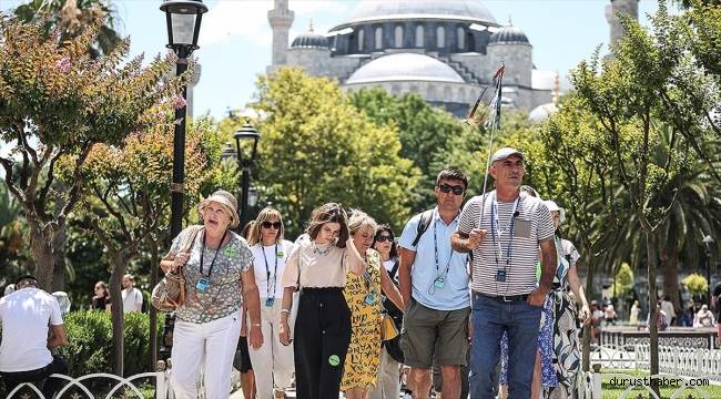 Türkiye yılın ilk yarısında 16 milyonun üzerinde yabancıyı ağırladı