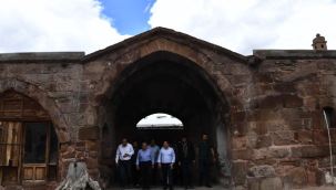 Valilik ve Büyükşehir'den Tarihi İncesu Arasta Çarşısı'na 