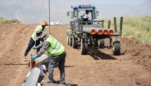 Yüksekova'ya doğal gaz hattı döşenmeye başlandı