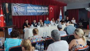 ABB ev sahipliğinde muhtarlar buluşması devam ediyor 