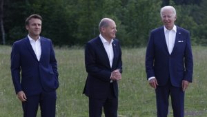 Almanya Başbakanı Scholz, ABD, Fransa ve İngiltere liderleriyle uluslararası konuları görüştü