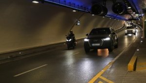 Bakan Karaismailoğlu: Motosiklet sürücüleri Avrasya Tüneli'ni sevdi