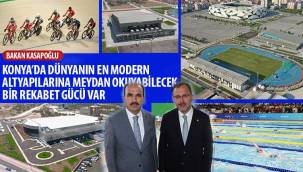 Bakan Kasapoğlu: “Konya’da Dünyanın En Modern Altyapılarına Meydan Okuyabilecek Bir Rekabet Gücü Var”