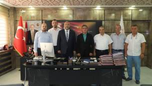 Başkan Bekir Aydın Bursa İl Spor Müdürü Rahmi Aksoy ile Görüştü.