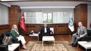 Başkan Büyükılıç'a ziyaretçi akını 