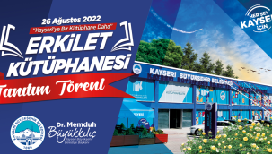 Başkan Büyükkılıç'tan Kayseri'ye Bir Kütüphane Daha